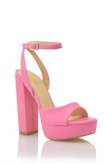 Thick Platform Chunky Ankle Heels