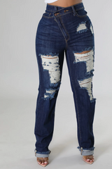 High Rise Loose Fit Jeans