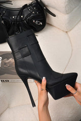 Pointy Platform Bootie