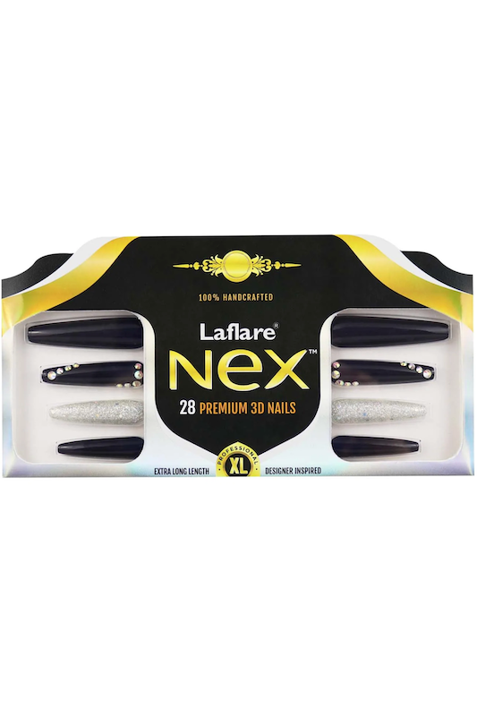 Nex Navy Nail Tip Extra Long