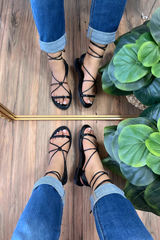 Strappy Flat Gladiator Sandal