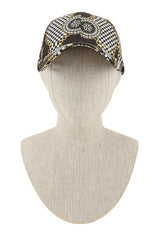 Checker Chain Baseball Cap