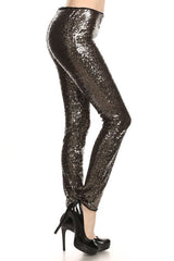 High Waist Sequin Legging