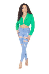 Elena Crop Top