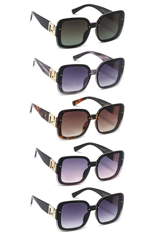 Chic Side Metal Sunglasses