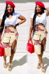 Combat Cargo Pencil Skirt