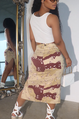 Combat Cargo Pencil Skirt