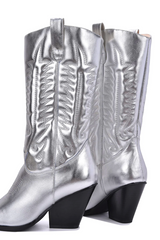 Southern Belle Metallic Cowboy Boots