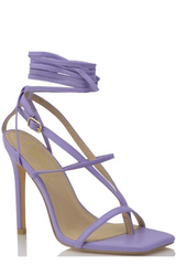 Square Toe Wrapped Around Strappy Sandal