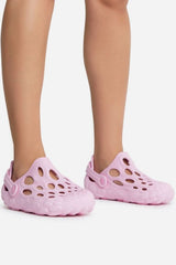 Cutout Detail Croc Shoes