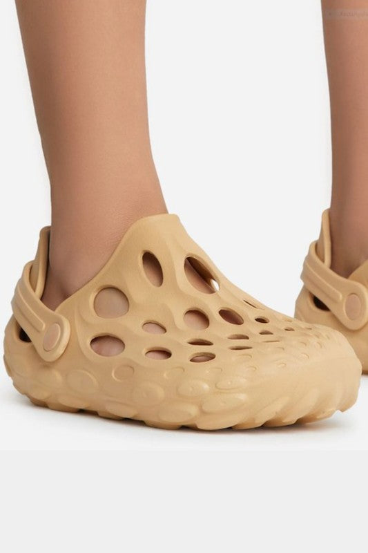 Cutout Detail Croc Shoes